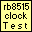 RB8515 CLOCK TEST